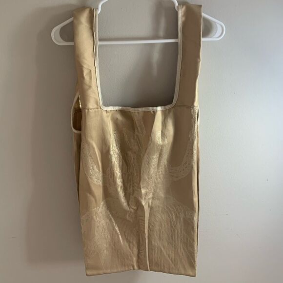 India Hicks Chameleon Bag - One of Kind Gold NWT - Picture 3 of 14